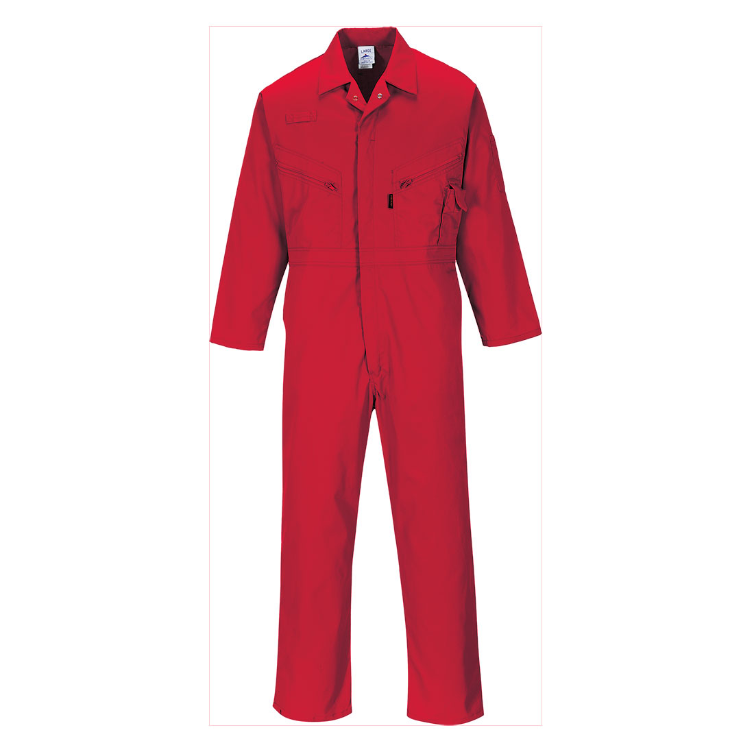 C813 Portwest® Wholesale Liverpool Coverall - Red